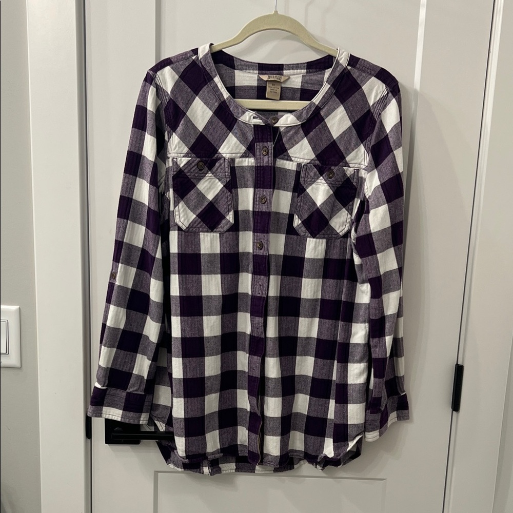 Duluth Trading flannel shirt